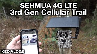 SEHMUA 4G LTE 3rd Gen Cellular Trail Camera [upl. by Isus]