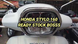 TANPA INDENT BOSS HONDA STYLO 160 READY STOCK [upl. by Danella]