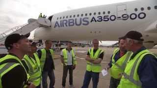 Flight test engineers and the A350 XWB [upl. by Hoffer]