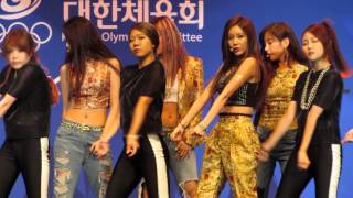 Sugar Free 슈가 프리  TAra 티아라 Live  Inaugural Ceremony of Korean Team 대표선수단 결단식 [upl. by Eudo407]