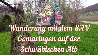 Wanderung mit dem SAV Gomaringen auf der Schwäbischen Alb rund um die Burg Teck [upl. by Enitram]