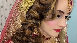 Barat makeup look… beautiful bride… full tutorial… [upl. by Acina]