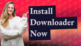 How to install downloader on smart TV [upl. by Naoj]