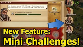 Forge of Empires quotMini Challengesquot  A Brand New Feature [upl. by Mace]