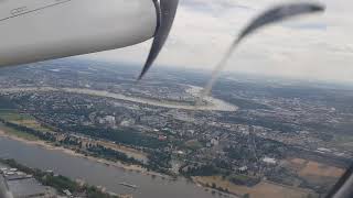 DHC 8 400  Start und Landung  Start and Landing [upl. by Herve]