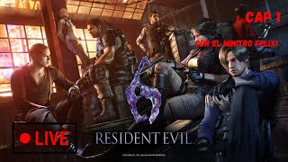 RESIDENT EVIL 6 MERCENARIOS A FELIX NO LO VEO [upl. by Ennovahc492]