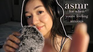 Watch this if youre feeling anxious  affirmations amp fluffy mic asmr [upl. by Atoked]