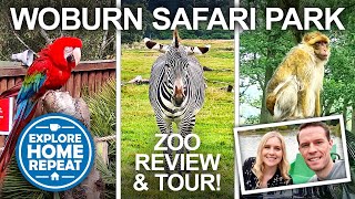 Woburn Safari Park  Zoo Review amp Full Tour  Family Days Out  UK Travel Vlog [upl. by Rutherford]