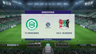 ⚽ FC Groningen vs NEC Nijmegen ⚽  Eredivisie 22042023  Fifa 23 [upl. by Assirralc]