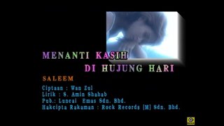 Menanti Kasih Di Hujung Hari  IklimSaleem Official MV [upl. by Leruj]