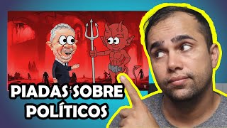 PIADAS ANIMADAS SOBRE POLÍTICOS PARTE 4  HUMORISTA THIAGO DIAS [upl. by Lantha]