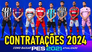 PES 2021 Download PC  Atualização 2024  GAVI PATCH 110 [upl. by Catharine]