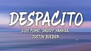 Justin Bieber – Despacito ft Luis Fonsi amp Daddy Yankee LetraLyrics [upl. by Salena234]