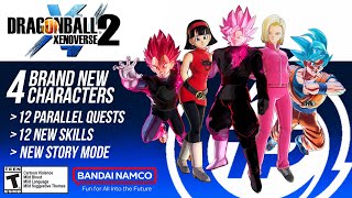 NEW DLC PACK 17 FINAL REVEALS  Dragon Ball Xenoverse 2  Free Update amp Future Saga Chapter 1 [upl. by Grobe372]