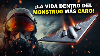 La increíble VIDA de los PILOTOS de un bombardero INVISIBLE B2 Spirit [upl. by Barnebas456]