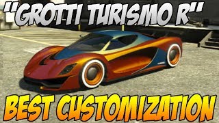 GTA 5  quotGrotti Turismo Rquot Best Car Customization ep 1 GTA V [upl. by Justina]