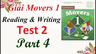 Movers 1 Test 2 Part 4 Ms Diễm English [upl. by Vijar543]