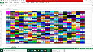 Excel cell color change according to value [upl. by Einwat]