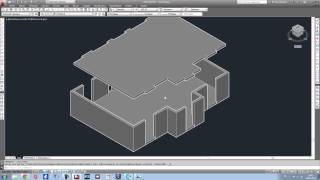 Apprendre Autocad en 1h Tutoriel réalisation Maison 3D [upl. by Scandura524]