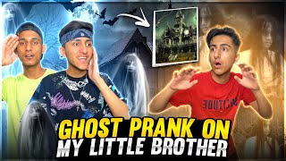 Ghost Prank On My Little Brother  Prank Gone Wrong 😭  As Gaming  Garena Free Fire [upl. by Alyl]