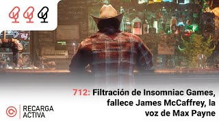 712 Filtración de Insomniac Games fallece James McCaffrey la voz de Max Payne [upl. by Silber905]