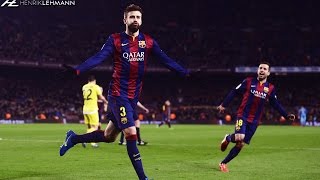 Gerard Piqué ● Worlds Best Defender ● 2015 [upl. by Kev]