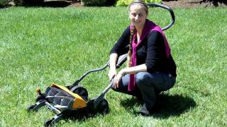 Fiskars Momentum Reel Mower Review [upl. by Francisca]