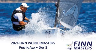 Highlights from Day 3 at the 2024 Finn World Masters [upl. by Susi]