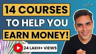 14 ONLINE COURSES that can make you RICH  Ankur Warikoo Hindi [upl. by Val635]