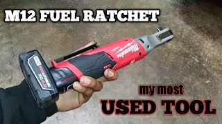 MILWAUKEE M12 FUEL 38quot RATCHET M12 2557 [upl. by Jose]