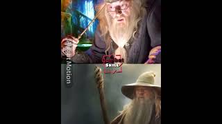 Gandalf vs Dumbledore ytshorts lordoftherings edit vs 1v1 harrypotter [upl. by Oniram409]