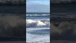 Waves Crashing In Vík Black Sand Beach iceland beach waves [upl. by Ogdon731]