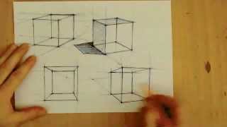 Cylinder drawing  how to draw cylinder in cube  Rajzi alapok  Kockába henger [upl. by Norok715]