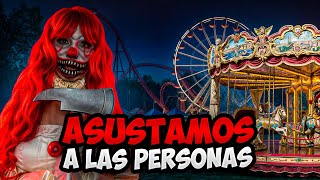 ALEXA DE PAYASA🤡😱ESPANTO a todos en el PARQUE DE DIVERCIONESUNJHORMANUNALAEXA [upl. by Llecrup]