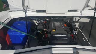 2003 Cobalt 220 Volvo Penta 81GXI 420hp first start up of the year [upl. by Hardunn]