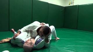 Ben Tippen rolling with Rener Gracie [upl. by Ferrigno]