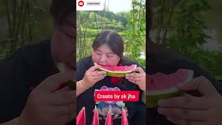 A story brother and sister ganry story of watermelon 🍉🍉🍉 part 1 shorts comedy funny [upl. by Ahseniuq]