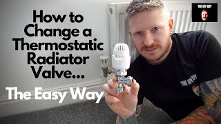 How to Change a Thermostatic Radiator Valve Without Draining The System [upl. by Timothea]