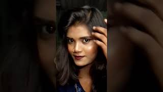 1 said twisting  hair style  youtube  short video  rambha makeover official [upl. by Nonnahsed]