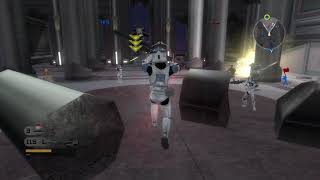 Rise of the Empire  Coruscant Knightfall  Star Wars Battlefront 2 2005 [upl. by Ybrek568]