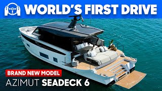 🚀Tested Azimut’s BRAND NEW Seadeck 6  Driven Yacht Tour amp Review [upl. by Philoo]