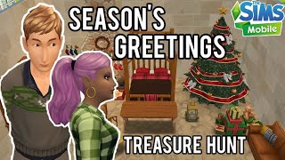 THE SIMS MOBILE  Seasons Greetings  Treasure Hunt Prizes [upl. by Lukasz]