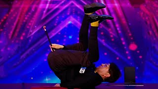 Japanese Guy Came to Fart on Croatia Supertalent [upl. by Irrot]