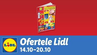 Ofertele saptamanii la Lidl • 14  20 Octombrie 2024 [upl. by Traggat]