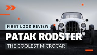 First Look Patak Rodster  The Coolest Microcar Money Can Buy [upl. by Tobias]