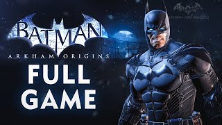 Batman Arkham Origins  Full Game Walkthrough in 4K 60fps I Am The Night [upl. by Meakem292]