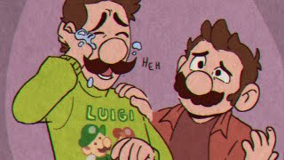 Mario makes a sweater for Luigi [upl. by Flagler]