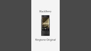 📱 🔊 BlackBerry Ringtone smartphone first old [upl. by Ruthanne]