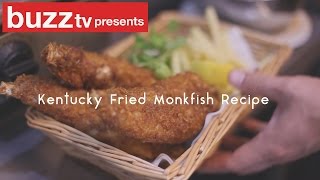 Kentucky Fried Monkfish Recipe [upl. by Orazio]