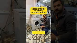 BOSCH ÇAMAŞIR MAKİNESİ RESETLEME  BOSCH MAXX 6 ÇAMAŞIR MAKİNESİ SIFIRLAMA VE HATA KODU SİLME bosch [upl. by Rebma]